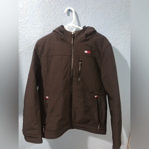 Tommy Hilfiger Jacket Water / Wind Resistant,3 Layer Fabric in Black. Brand New!